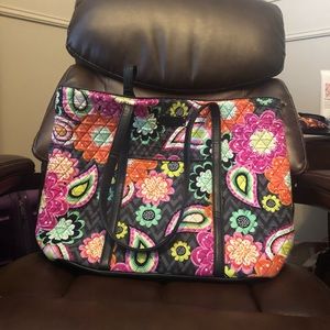 Vera Bradley Ziggy Zinnia tote